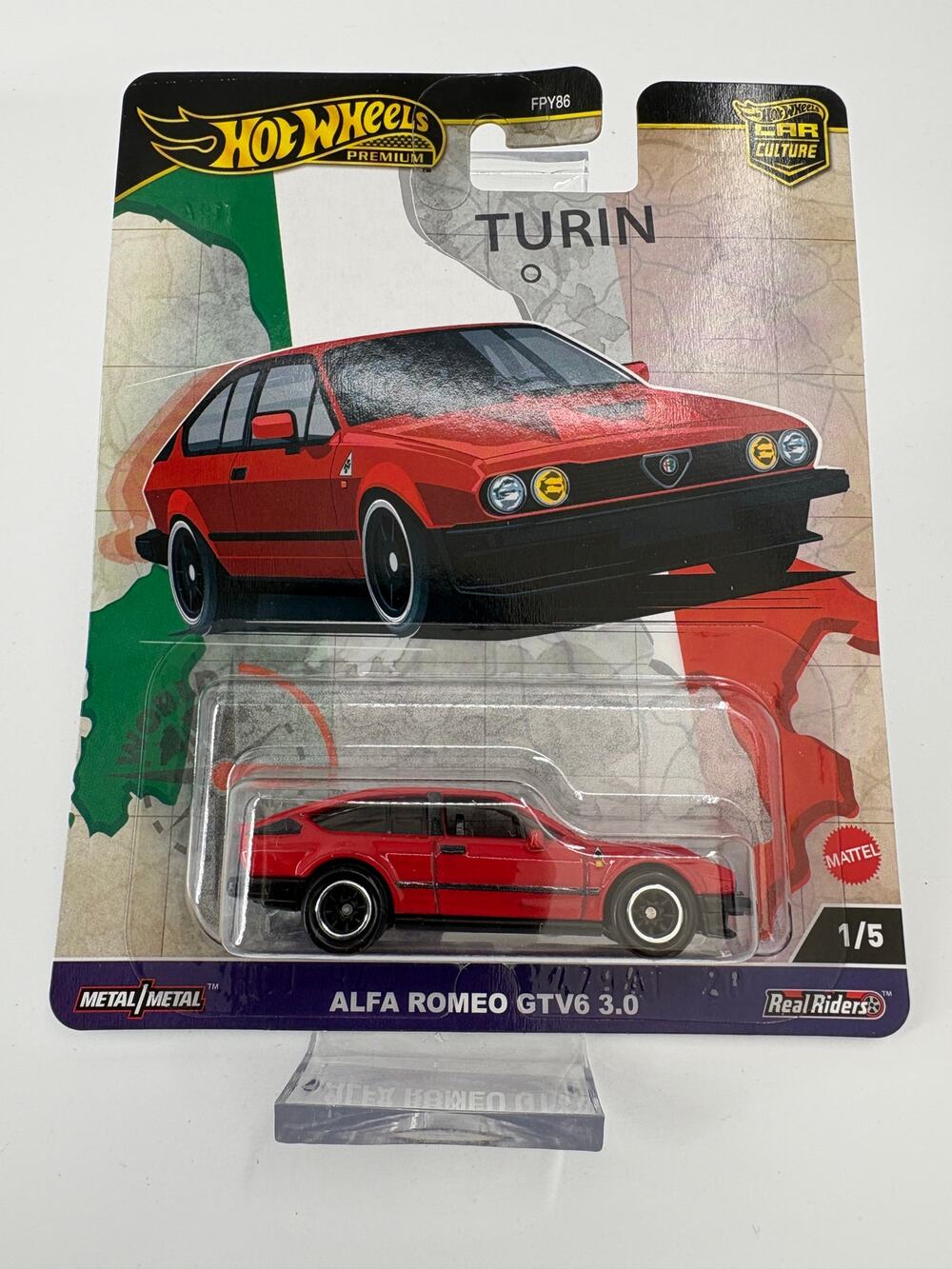Hot Wheels Premium Alfa Romeo GTV6 3.0 *Turin*